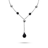 Halskette Morellato Dame Black E White in Stahl Cristallo SCU04 - SCU04